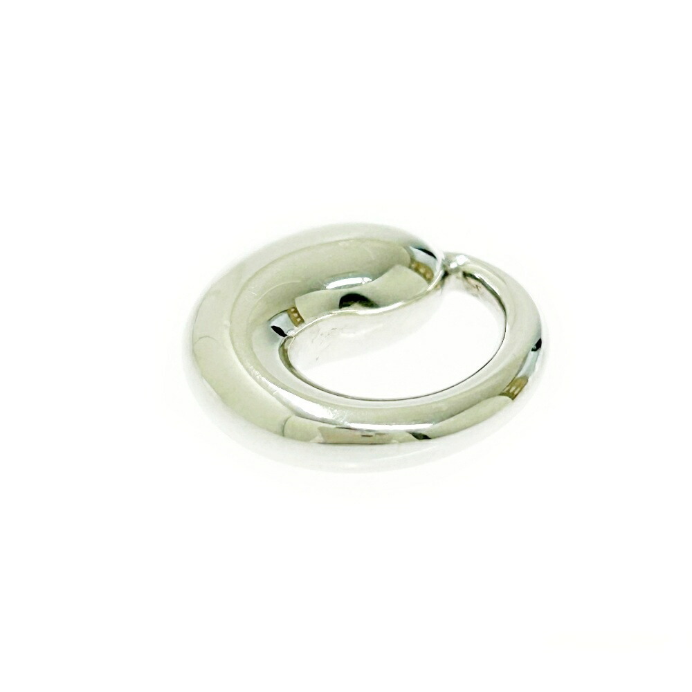 TIFFANY Co Silver Eternal Circle Necklace Pendant